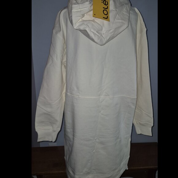 NWT Lole  Sweatshirt Hoodie Dress (L) - Picture 2 of 7